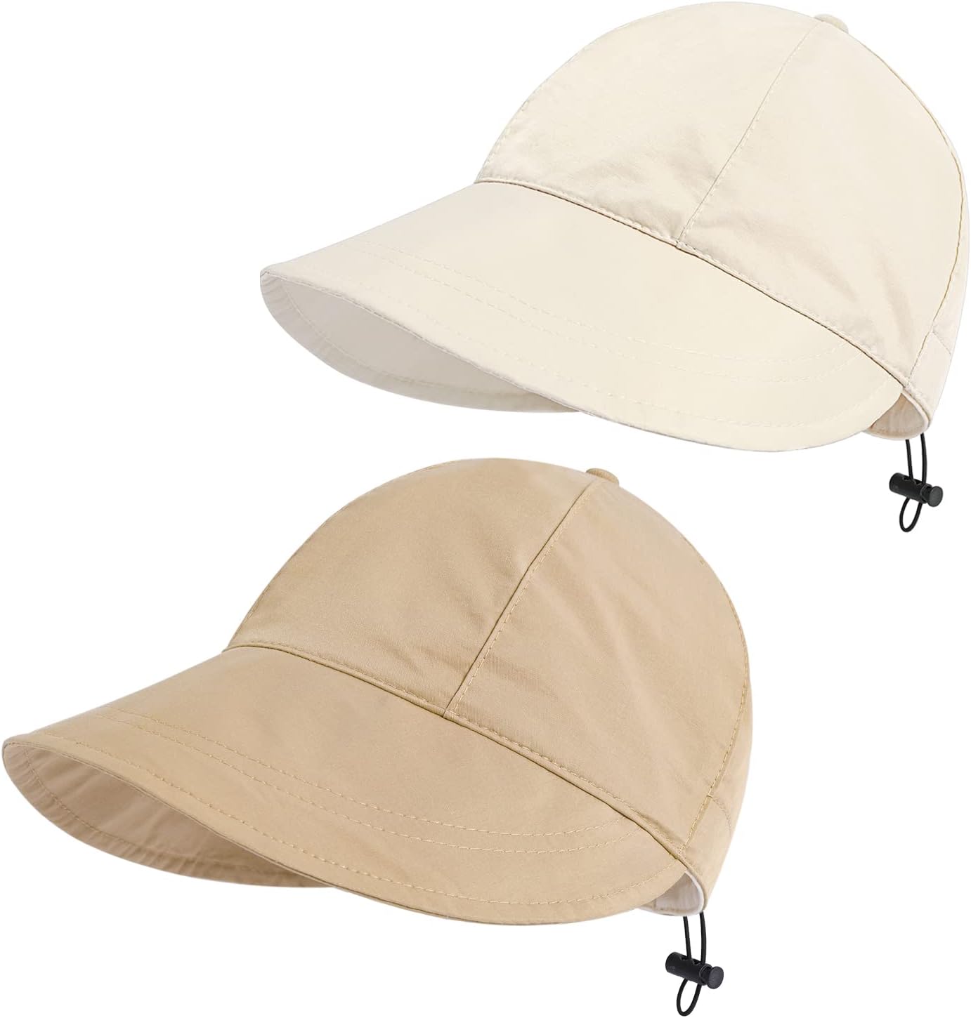 Sun Hats for Women, Summer Beach Sun Hat for Women Wide Brim Visor Fedora Cap UPF50+