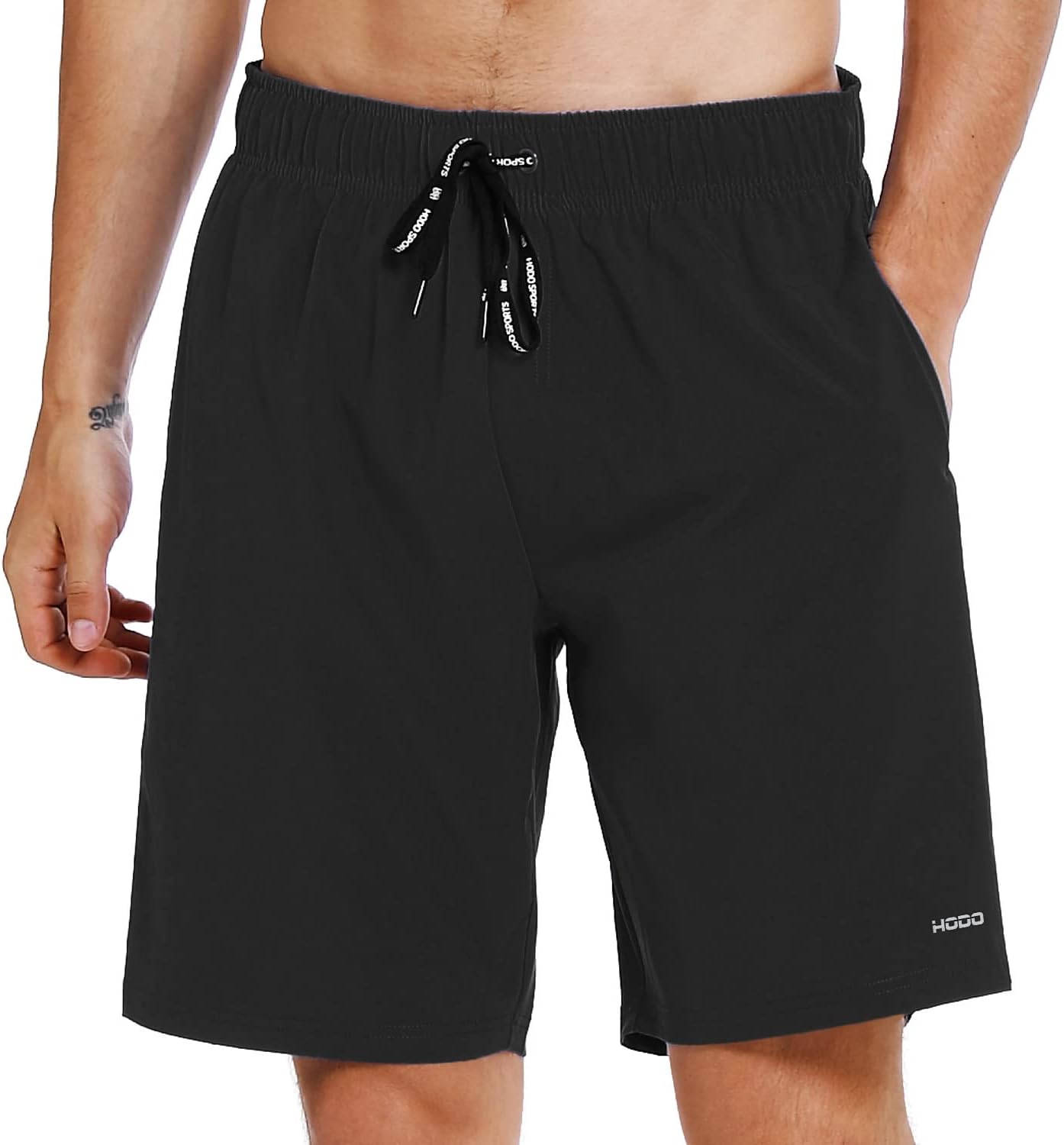 HOdo Mens Swim Trunks 9" Quick Dry Swim Shorts Bathing Suit