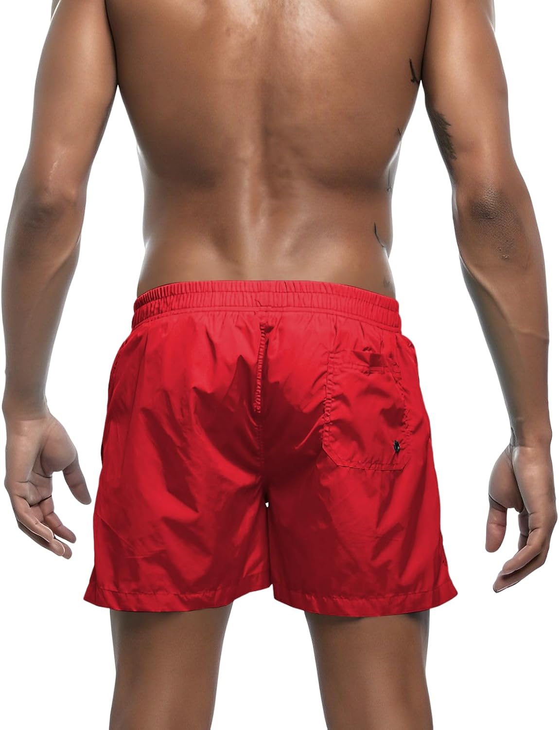 Men's Swim Trunks 5" Quick Dry Beach Shorts with Mesh Lining Lightweight Swimwear Bathing Suit