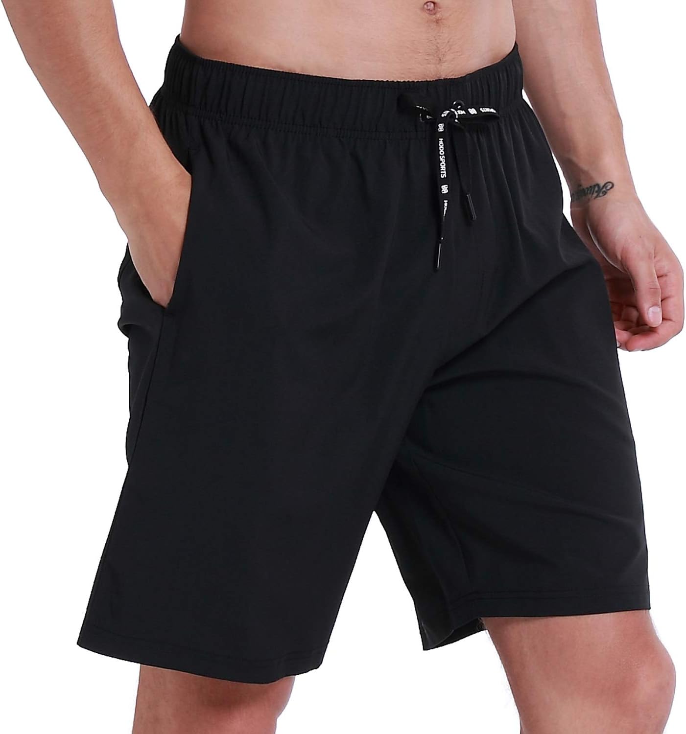 HOdo Mens Swim Trunks 9" Quick Dry Swim Shorts Bathing Suit