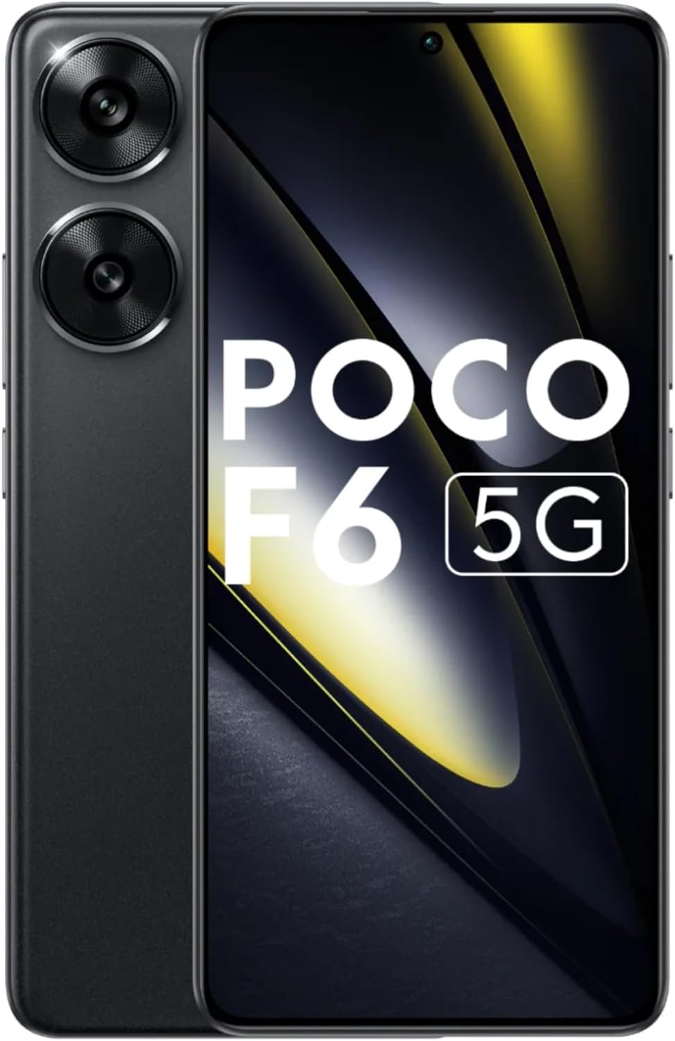 Xiaomi Poco F6 5G + 4G LTE 512GB + 12GB Global Version Unlocked 6.67" 120Hz 50Mp Triple Camera (Tmobile Mint Tello & Global) + (w/Fast Car 51W Bundle) (Black Global ROM)