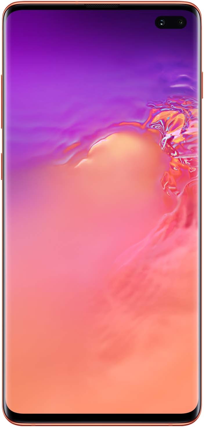 Samsung Galaxy S10 Factory Unlocked Android Cell Phone | US Version | 512GB of Storage | Fingerprint ID and Facial Recognition | Long-Lasting Battery | U.S. Warranty | Flamingo Pink