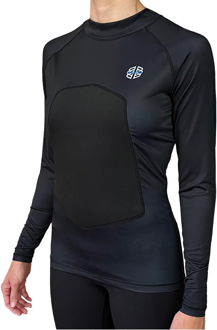 SPF 50+ 5mm Padded Rash Guard for Surfing, Boogie, Scuba