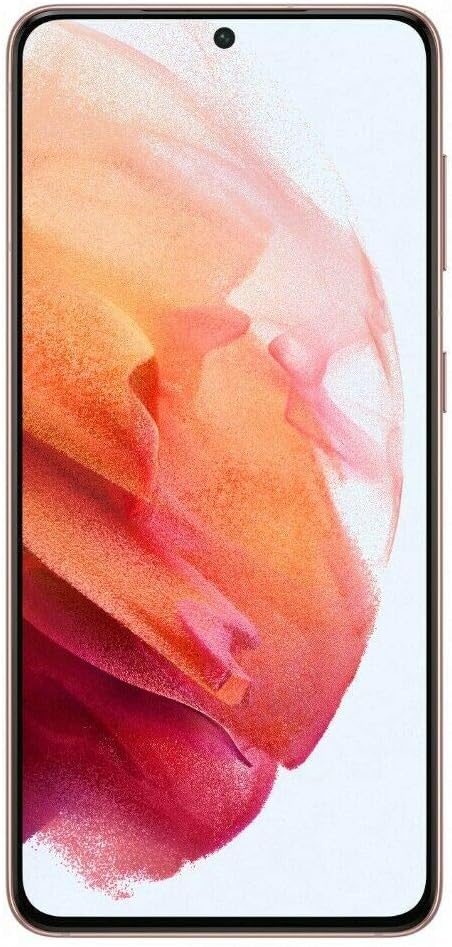 SAMSUNG Galaxy S21 5G (SM-G991B/DS) Dual SIM 128GB, 6.2”, Factory Unlocked GSM, International Version - No Warranty - Phantom Pink