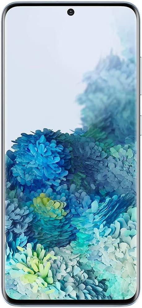 SAMSUNG Galaxy S20 5G (128GB, 12GB) 6.2" 120Hz AMOLED, Snapdragon 865, Canada 5G Only/Global 4G LTE (GSM + CDMA) Unlocked (AT&T, Verizon, T-Mobile, Metro) International Model SM-G981W (Cloud Blue)