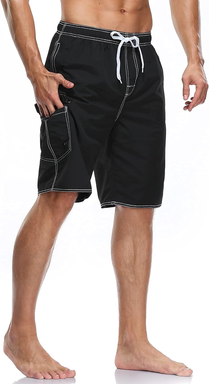 Men's Quick Dry Swim Trunks Board Shorts Swimwear Bathing Suits