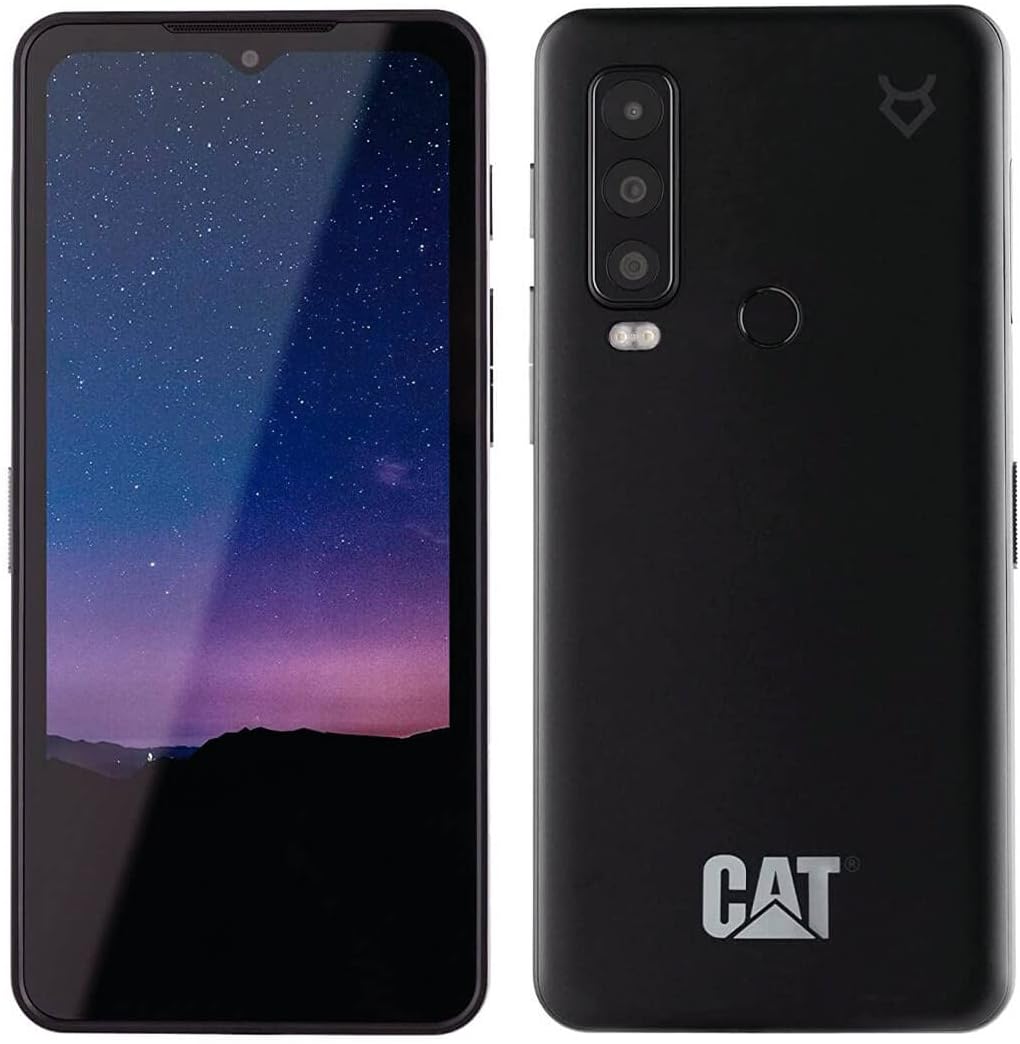 CAT S75 Smartphone Model EU/UK Model BM1S1B w/Satellite Connection Dual SIM Factory Unlocked International Version - Black