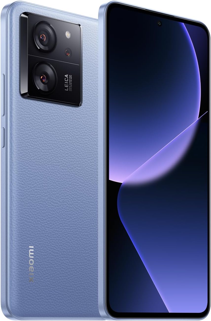 Xiaomi 13T PRO 5G + 4G LTE (512GB+12GB) Global ROM Unlocked Worldwide (Tmobile Mint Tello Global) 50MP Triple Pro Leica Camera 6.67" 144Mhz + (w/Fast 51w Car Charger) (Alpine Blue Global ROM)