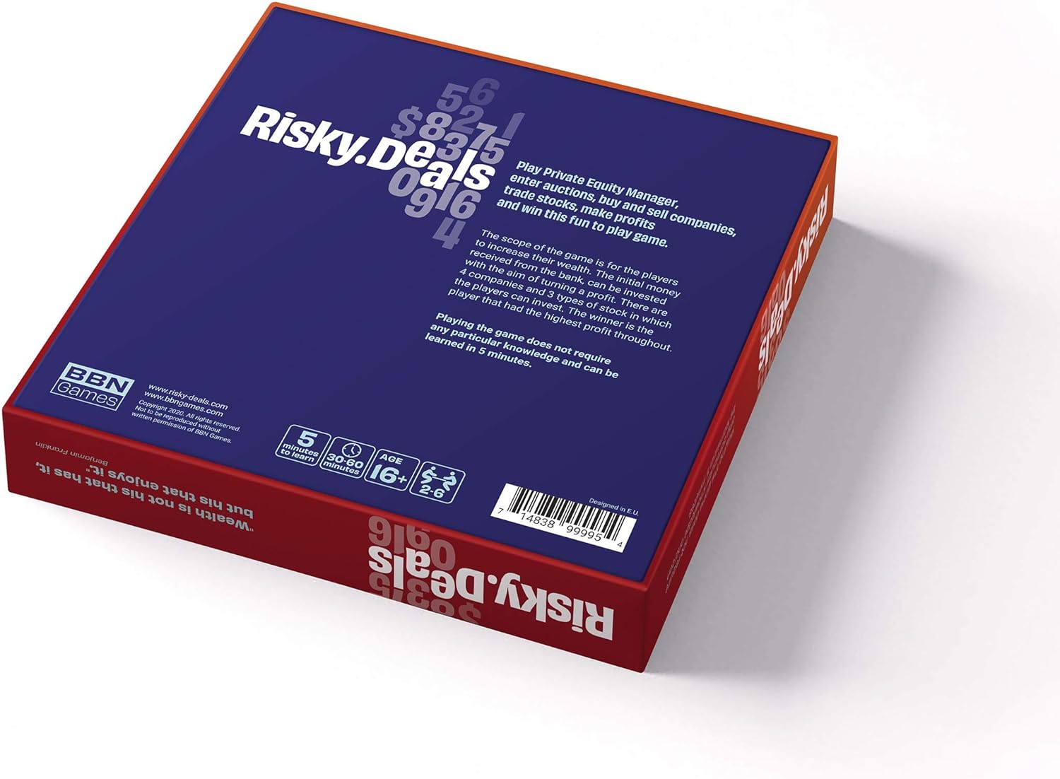 – The Stock Market Game - Bet Wisely, Roll The Dice and Get Rich – Fun Board Game for Adults and Family Night - Adrenaline and Fun