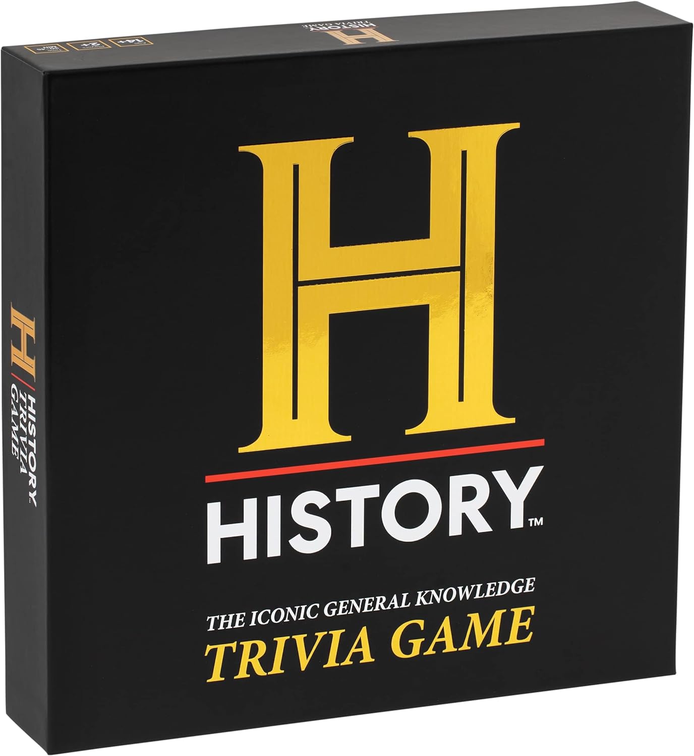 HISTORY Channel Trivia Game - 2000+ Fun General Knowledge Questions for Adults, Family and Teens in The Pursuit of Trivial Knowledge - The Perfect Party Card Game for Board Games Night with your Group