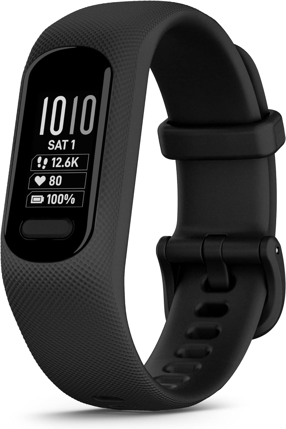 Garmin vívosmart® 5, Fitness Tracker, Long-Lasting Battery, Simple Design, Black Large