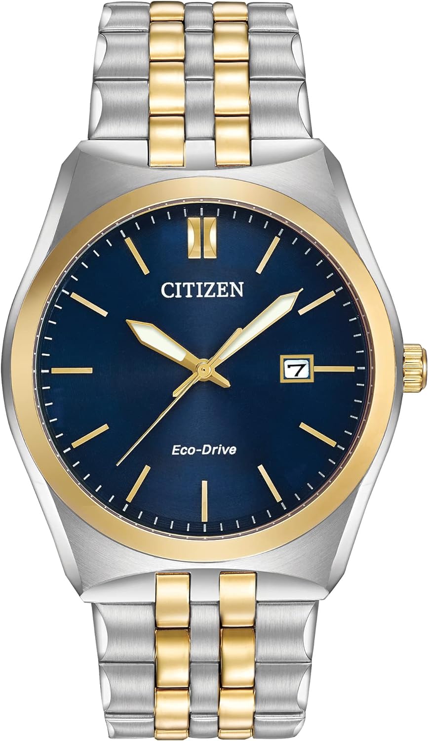 Citizen Men's Classic Corso Eco-Drive Watch, 3-Hand Date, Luminous Hands