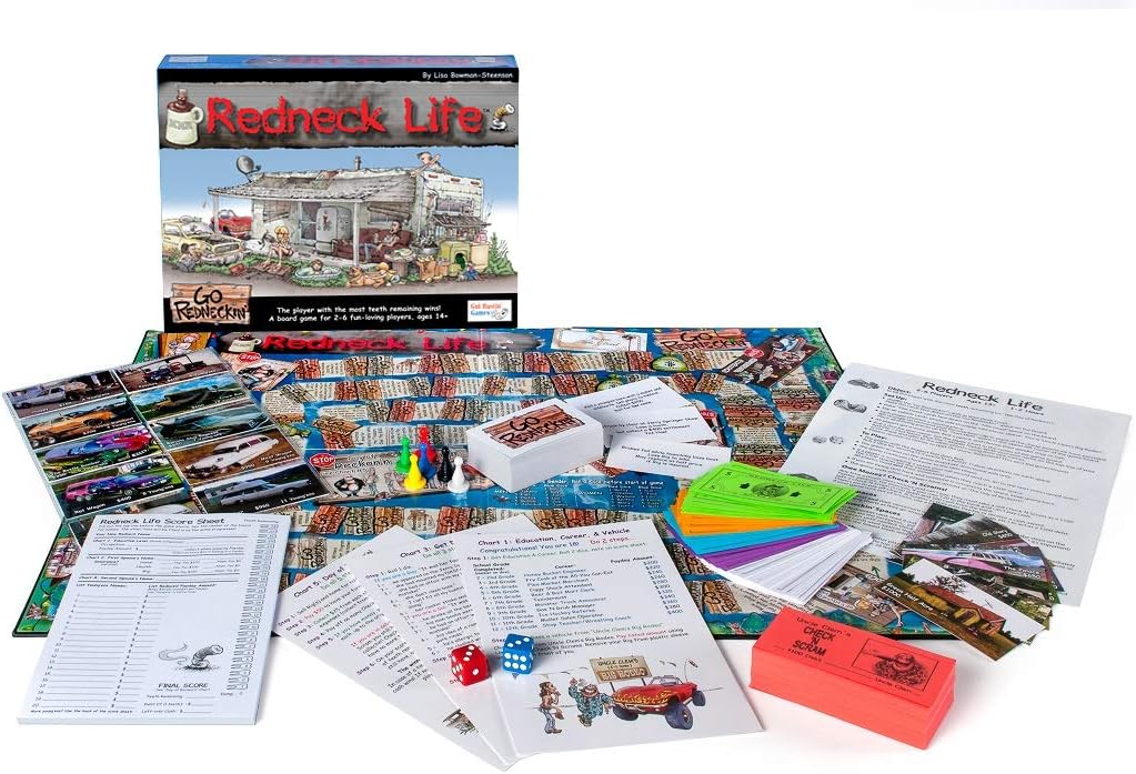 Gut Bustin' Games Redneck Life Board Game