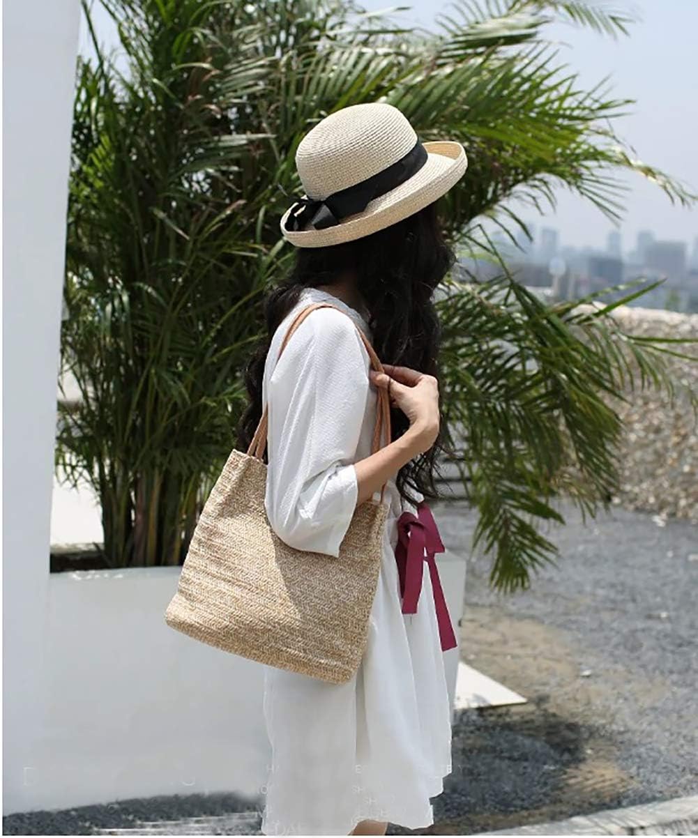 Straw Beach Bag Buckets Totes Handbag Shoulder Bag Tote Bag Women Summer Handbag