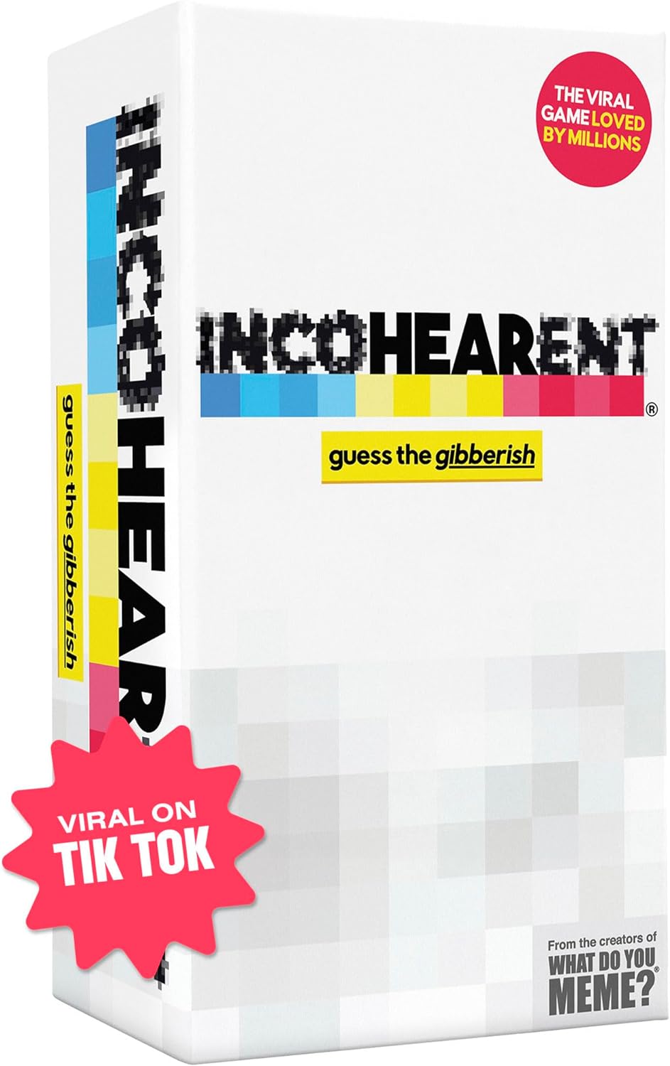 WHAT DO YOU MEME? Incohearent - The Party Game Where You Compete to Guess The Gibberish - Gifts for Party Hosts - Adult Card Games for Game Night