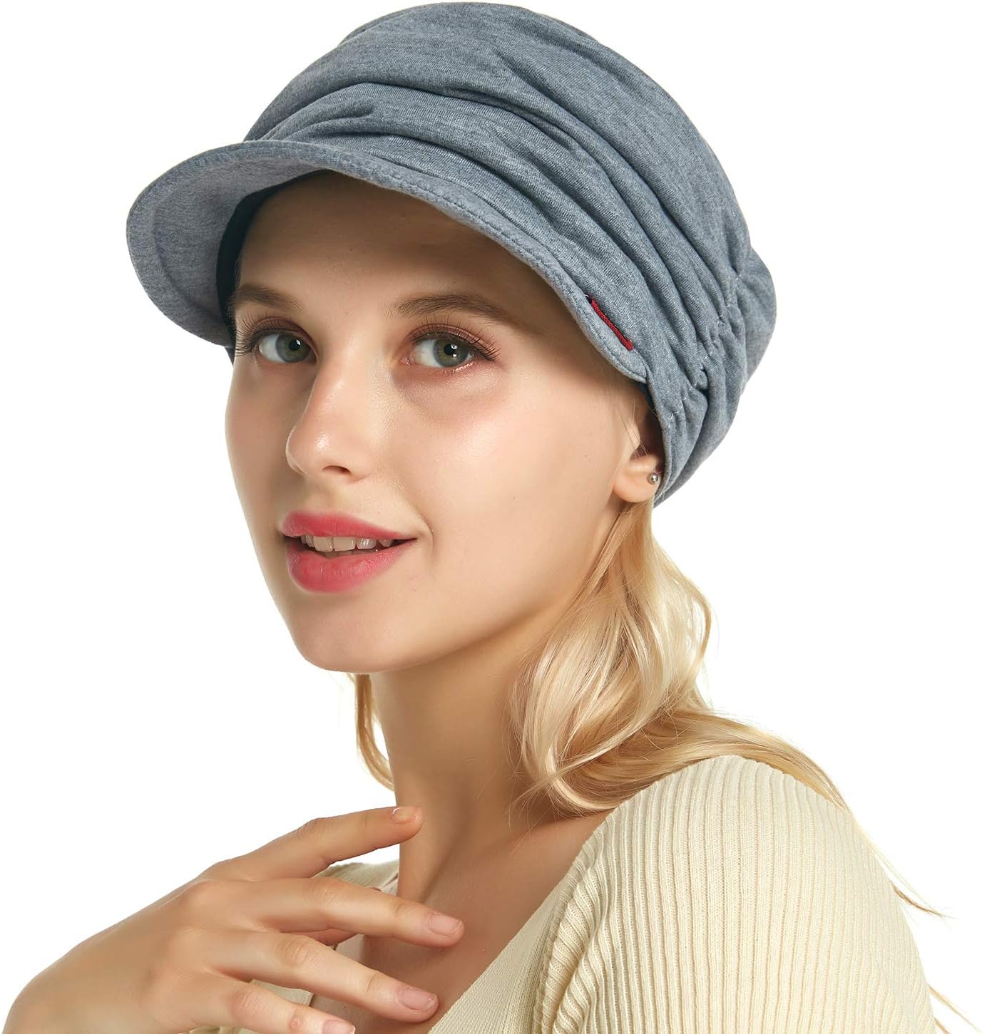 Fashion Hat Cap with Brim Visor for Woman Ladies, Best for Daily Use