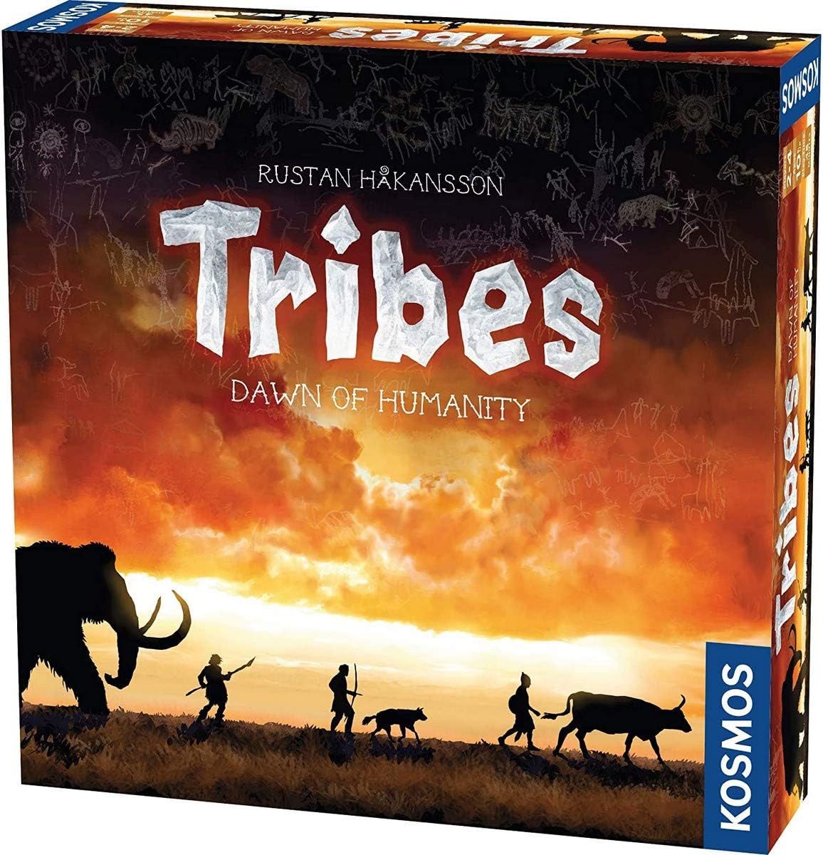 Thames & Kosmos Tribes: Dawn of Humanity - A Kosmos Game from A Civilization Game for 2-4 Players, Civ Building, Designer Rustan Håkansson, Ages 10+