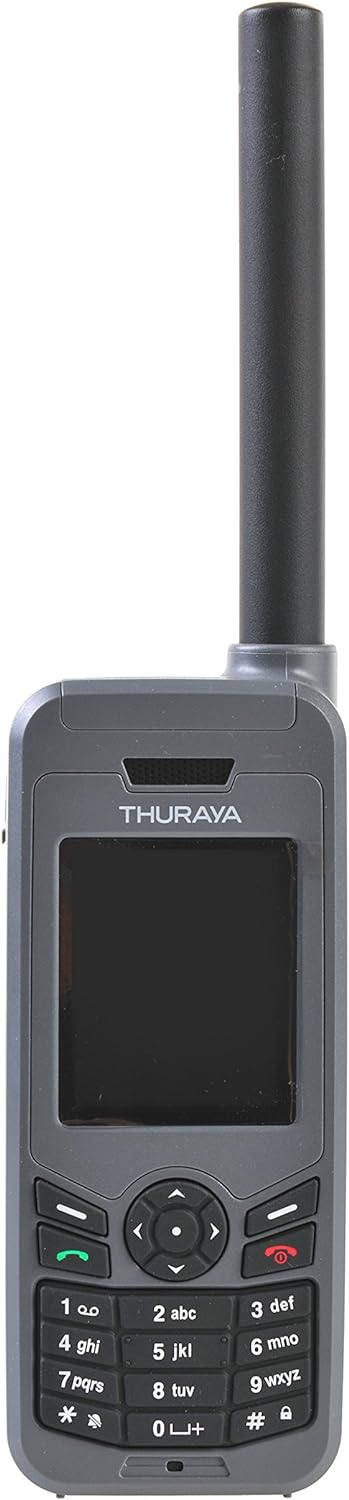 Thuraya XT-LITE Satellite Phone Telephone & NOVA Prepaid SIM Card with 10 Units (11 Minutes) 30 Days Validity - Voice, Text Messaging SMS