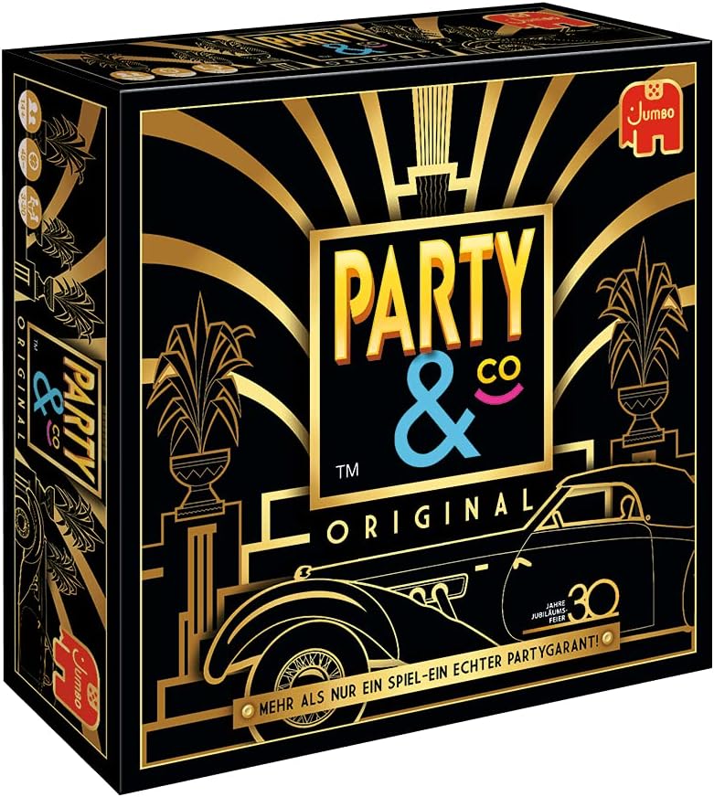 Jumbo - Party & Co. Original 30th Anniversary Party - Board Game, from 3 to 20 Players, from 14 Years, Game in German