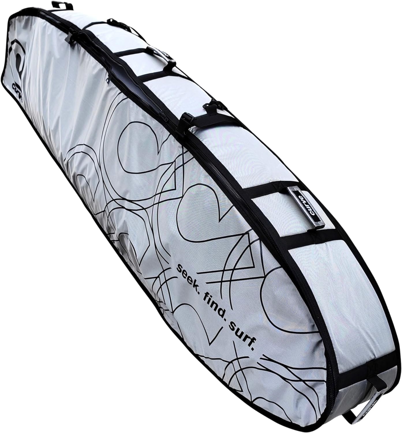 Wheeled Coffin Surfboard Travel Bag Triple/Quad (3-4 Boards) Mission