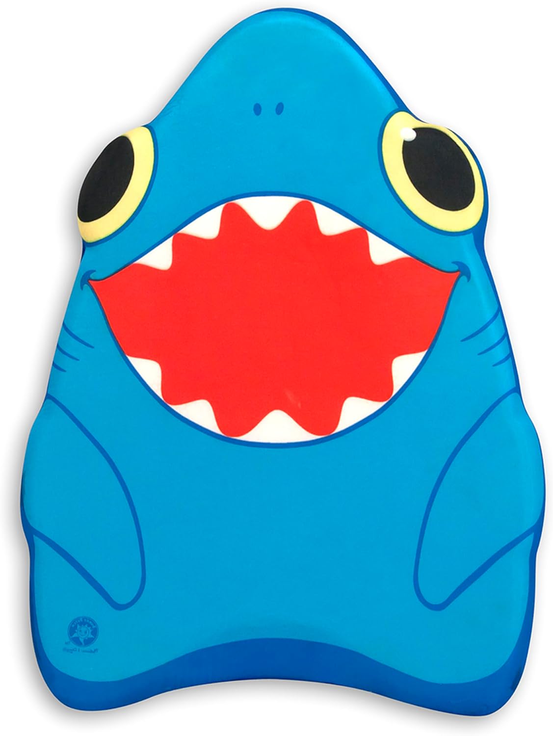 Melissa & Doug Sunny Patch Spark Shark Kickboard - Learn-to-Swim Pool Toy