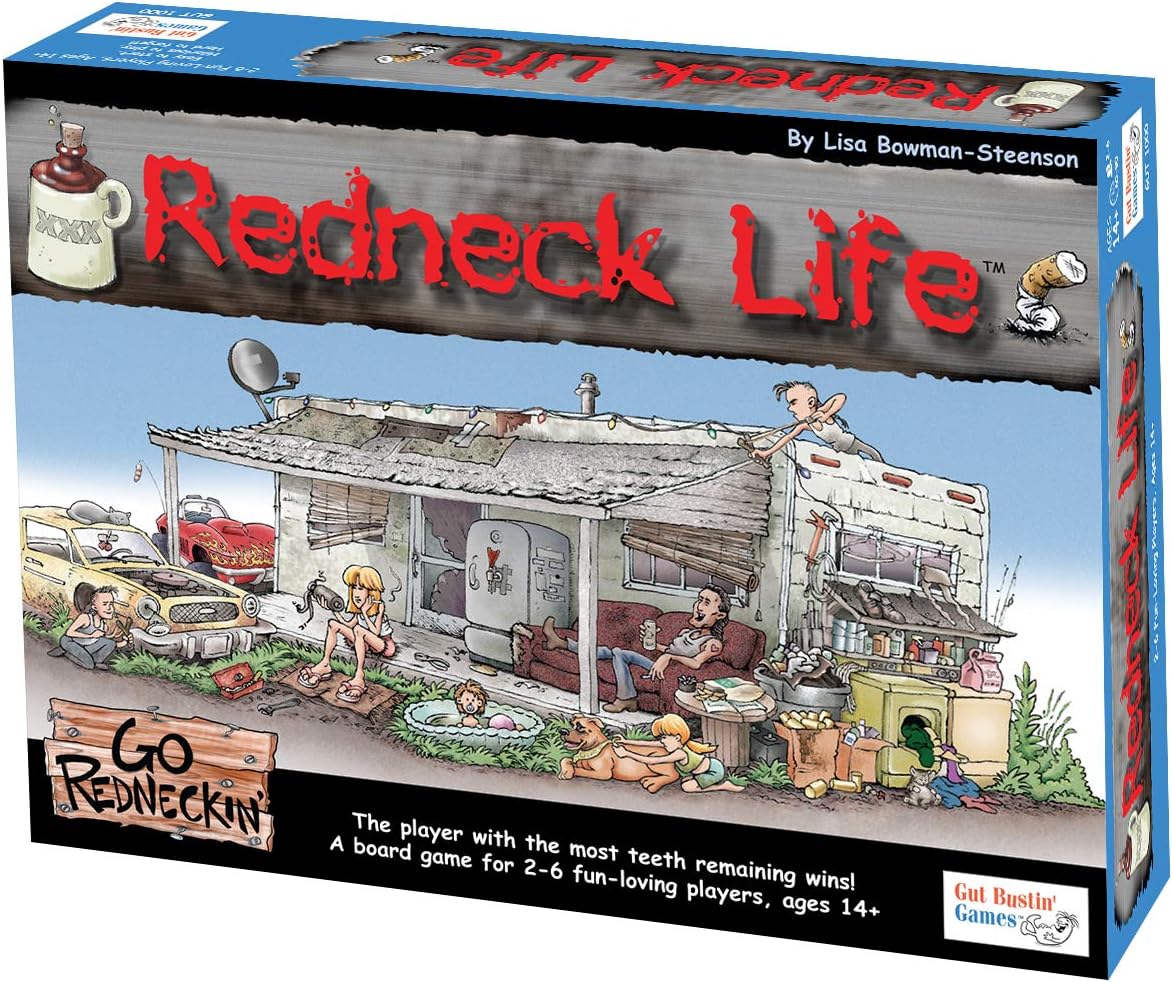 Gut Bustin' Games Redneck Life Board Game