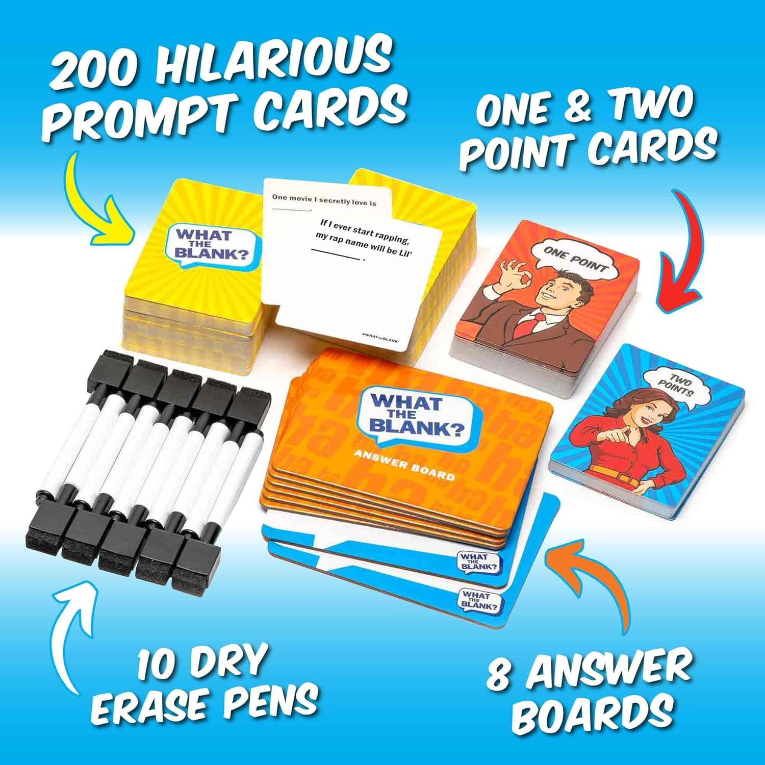 NEW Hilariously Fun Adult Card Games for Parties, Camping and Game Nights - Make You Laugh with Friends