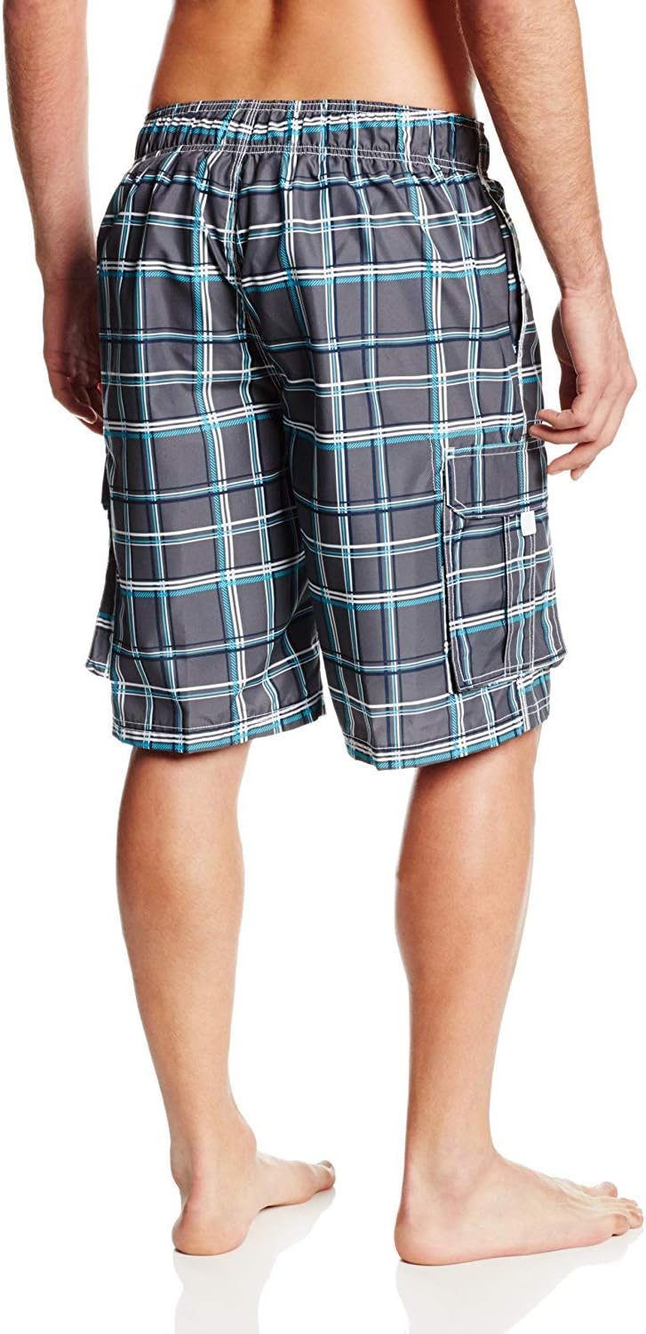 Kanu Surf Mens Infinite Swim Trunks (Regular & Extended Sizes)