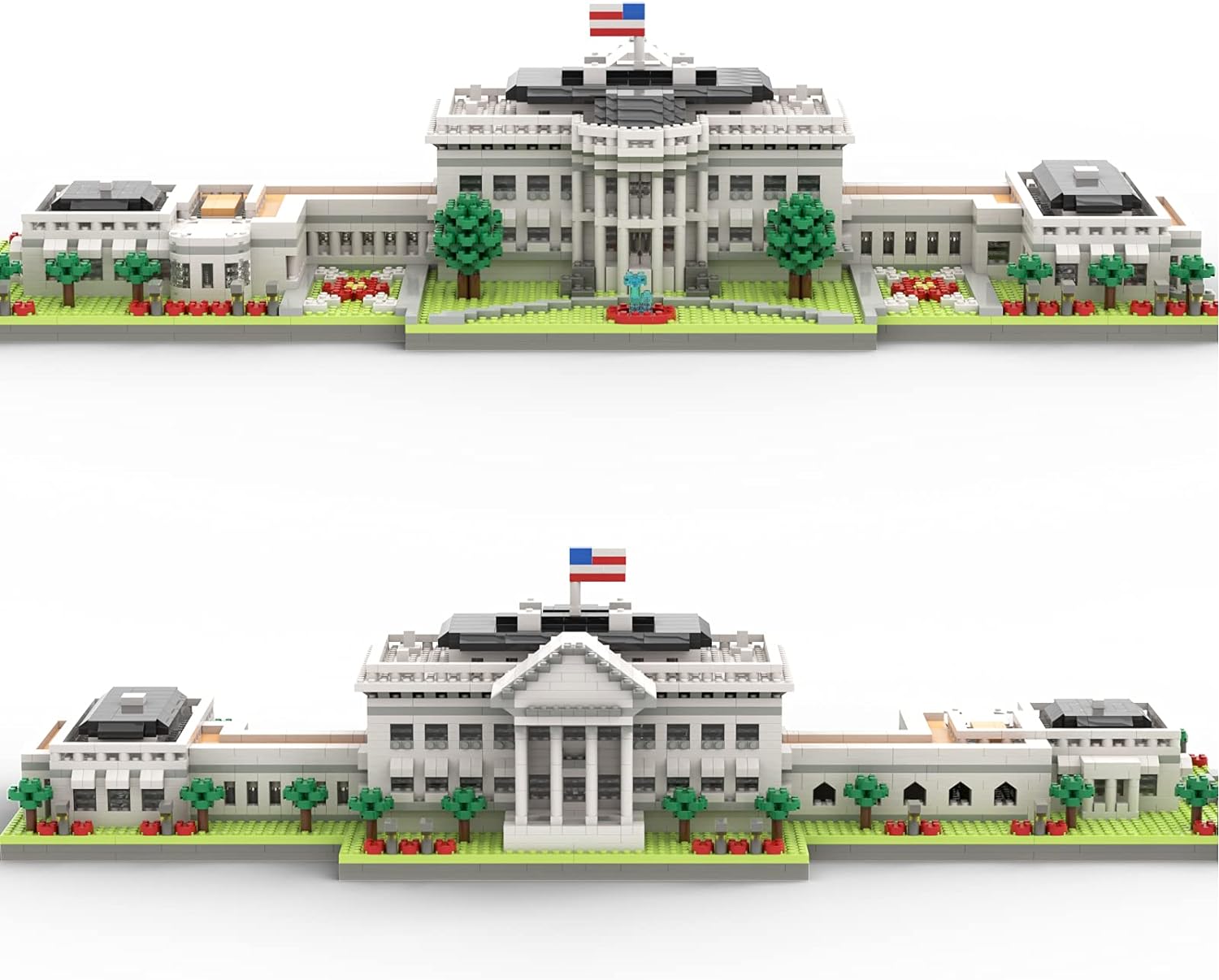 SEMKY Micro Mini Blocks White House Famous Landmark Model Set,(3000Pieces) -Building and Architecture Toys Gifts for Kid and Adult