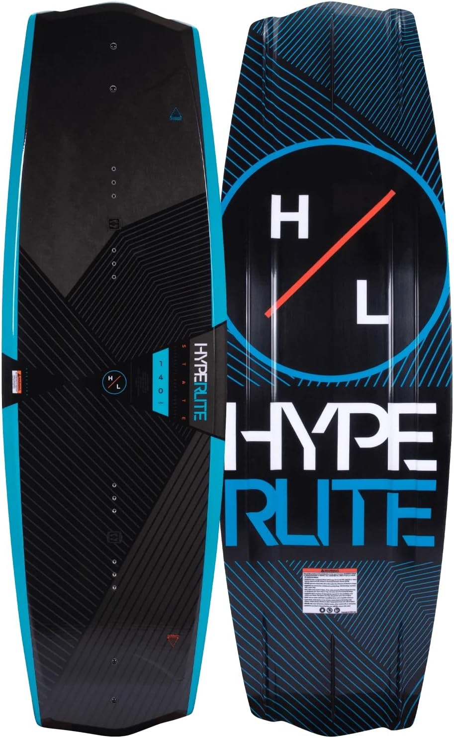 Hyperlite State 2.0 Mens Wakeboard Black/Blue 135cm