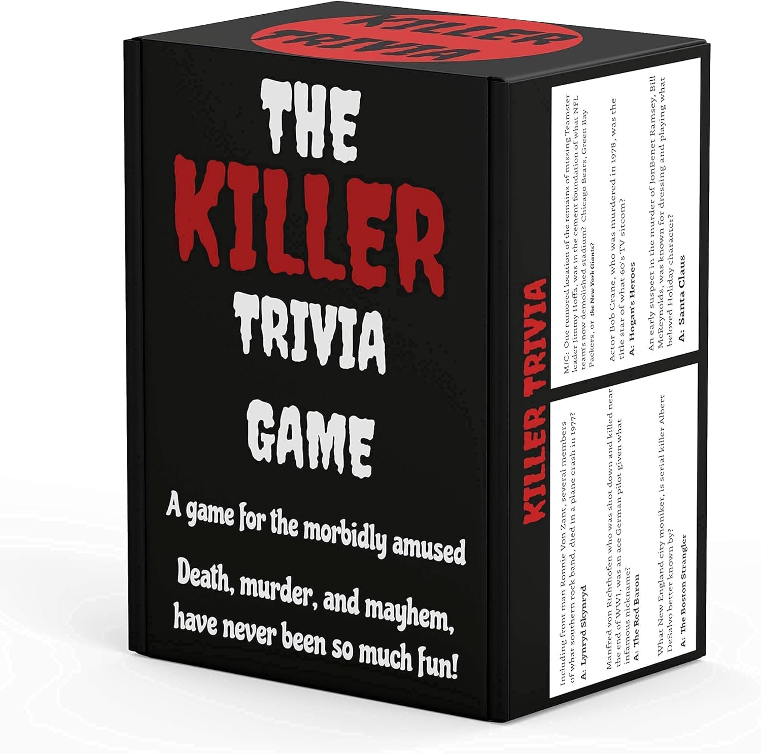 Killer Trivia Game - The Best Murder Mystery Party Game Plus Clue Me in! The Best Word Game for Your Family Game Night.