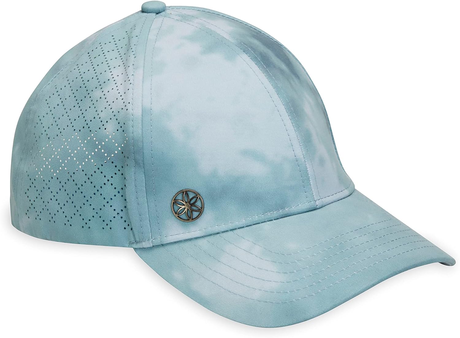 Gaiam Wander Breathable Geo Hat - Cute Women's Baseball Hat for Summer, Lightweight 6-Panel Ball Cap for Running & Hiking