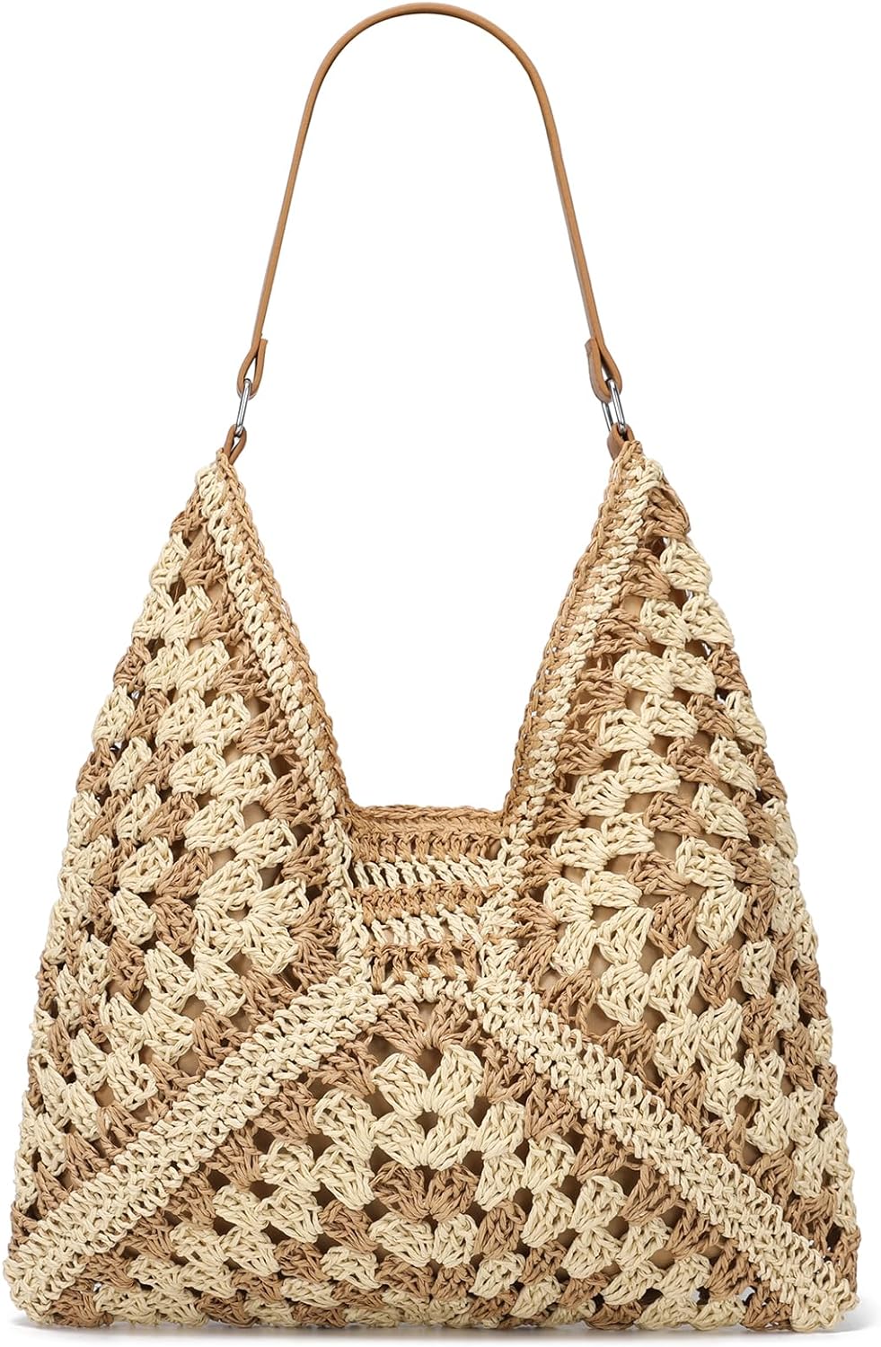 YIKOEE Straw Hobo Bag for Women Woven Beach Tote Bag 2024