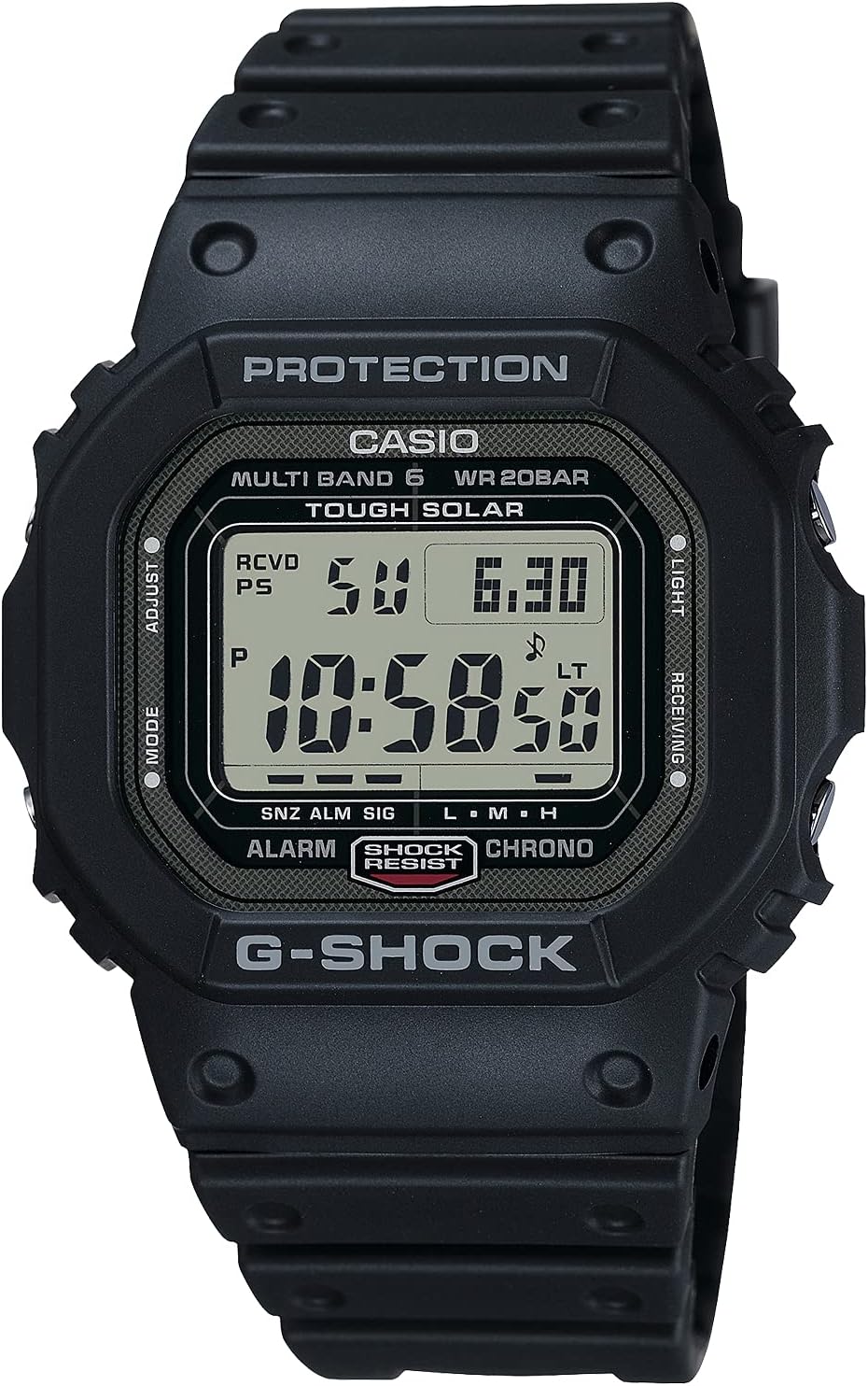 Casio G-Shock GW-5000U-1JF [20 ATM Water Resistant Solar Radio Wave GW-5000 Series] Shipped from Japan