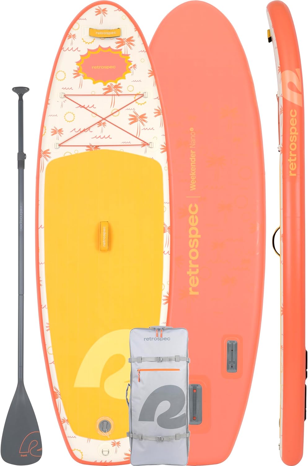 Retrospec Weekender-Nano 8ft. Inflatable Stand Up Paddleboard