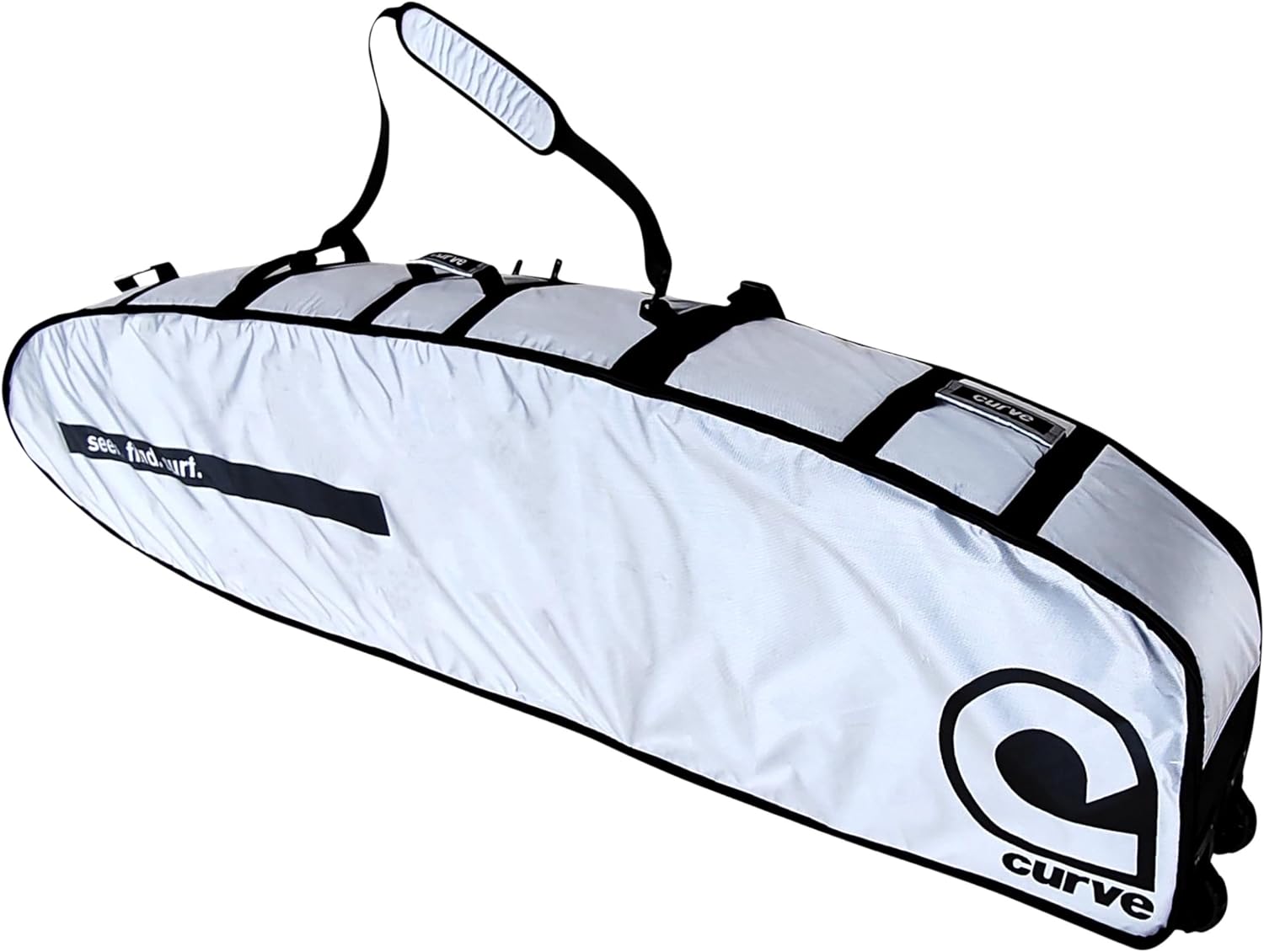 Wheeled Coffin Surfboard Travel Bag Triple/Quad (3-4 Boards) Mission