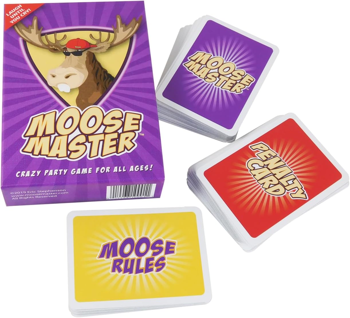 Moose Master - Laugh Until You Cry Fun - Your Cheeks Will Hurt from Smiling and Laughing so Hard - for Fun People Looking for A Hilarious Night in a Box