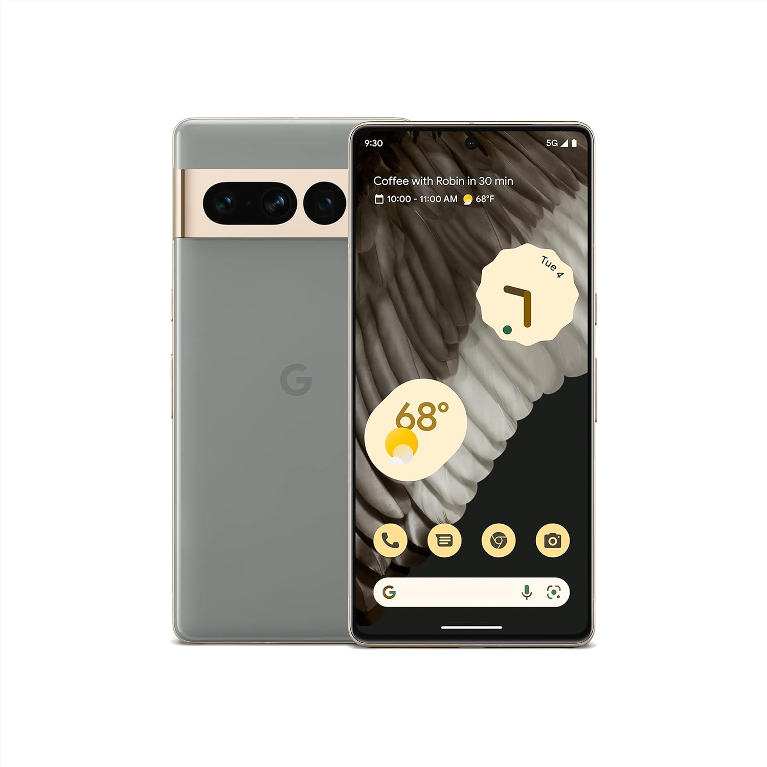 Google Pixel 7 Pro, 512GB, Hazel - Unlocked (Renewed Premium)