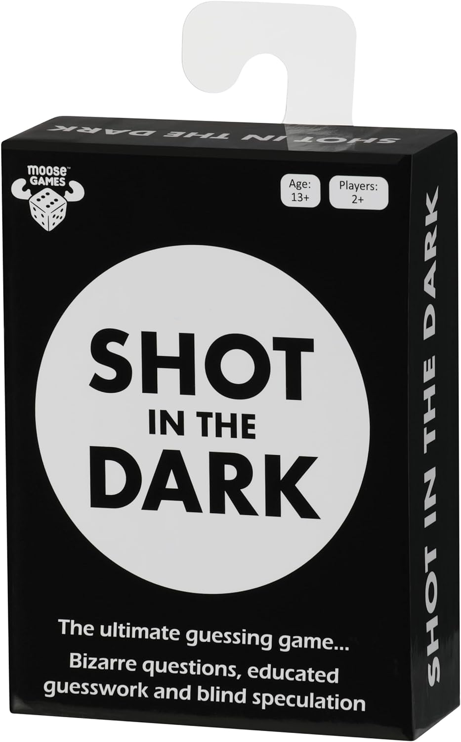 Shot in the Dark - Moose Games - The Ultimate Unorthodox Quiz Game, Multicolor, 91022