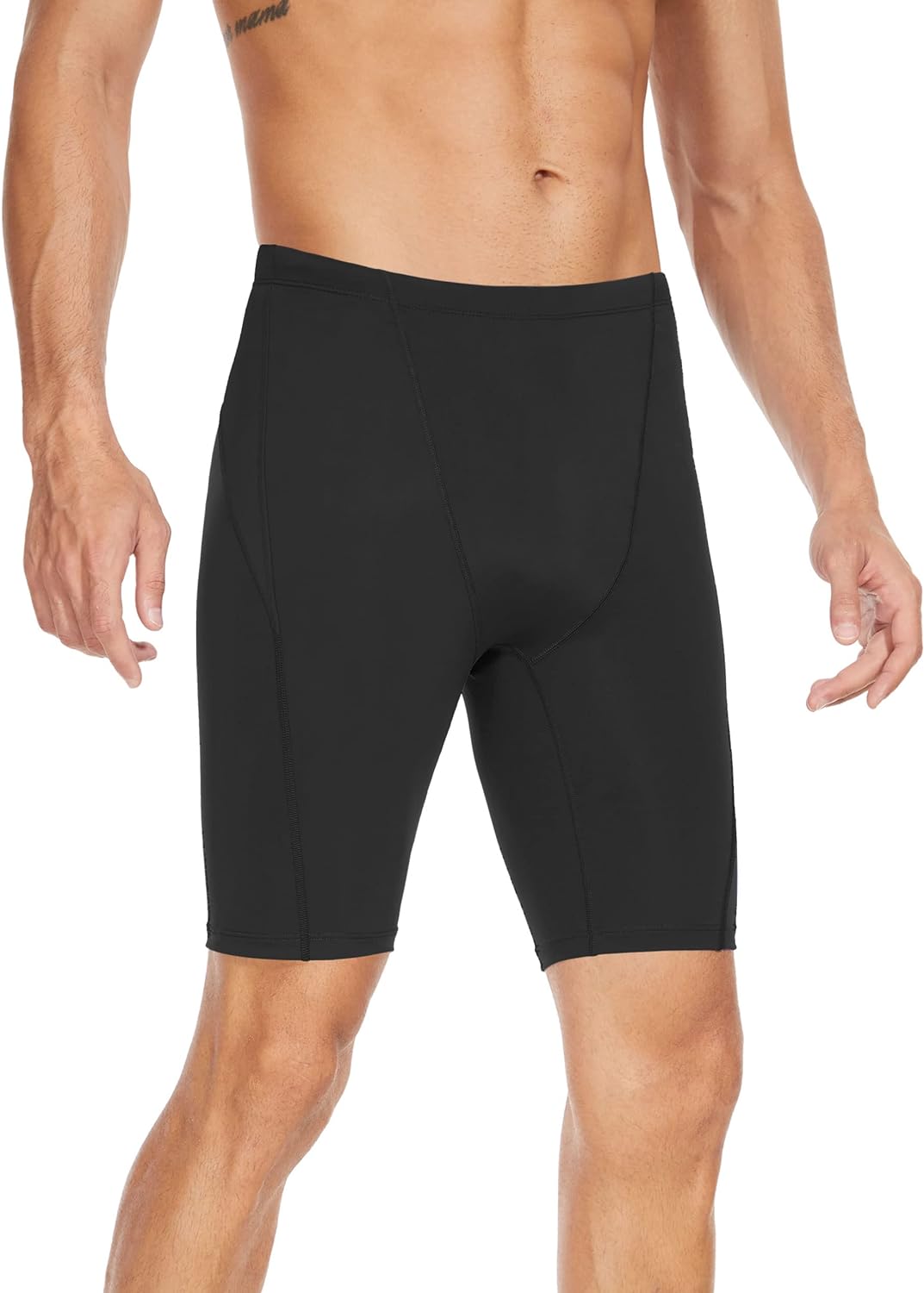 Men's Swim Jammers - Athletic Training Endurance Swimsuits Racing Competition Swimwear Sizes: 32-42