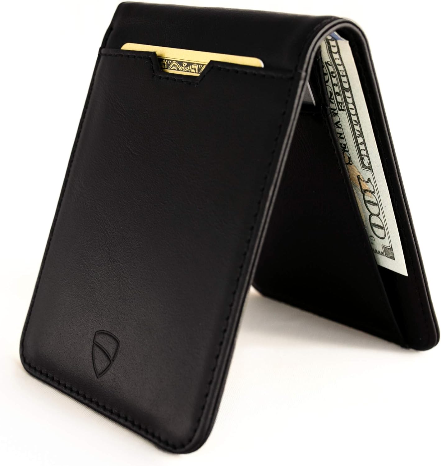 Vaultskin MANHATTAN Slim Minimalist Bifold Wallet and Credit Card Holder with RFID Blocking and Ideal for Front Pocket