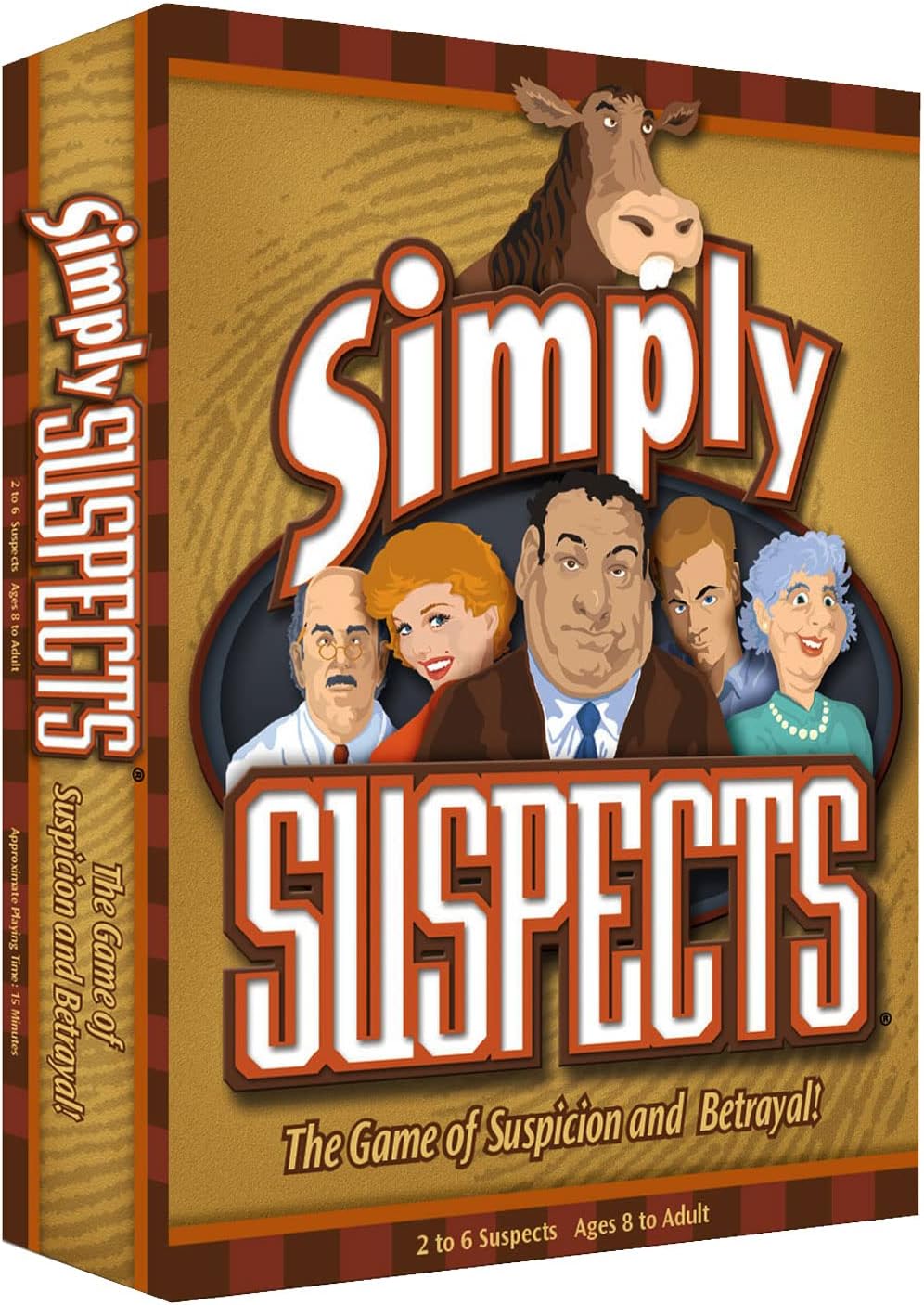 Simply Suspects - Strategy Board Game - from Spy Alley