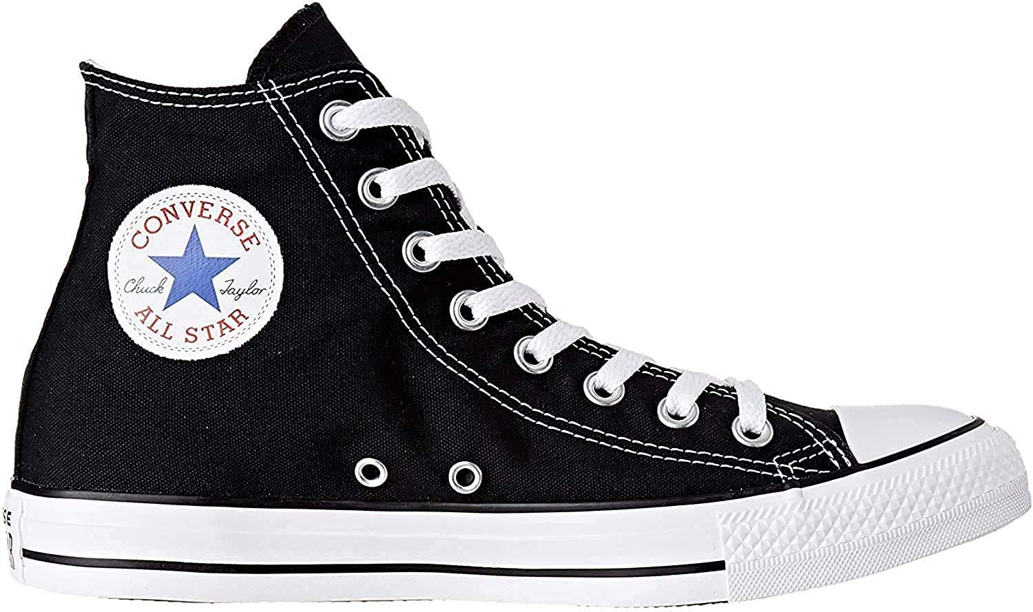 Converse Unisex Chuck Taylor All Star High Top (5 Men 7 Women, Black)