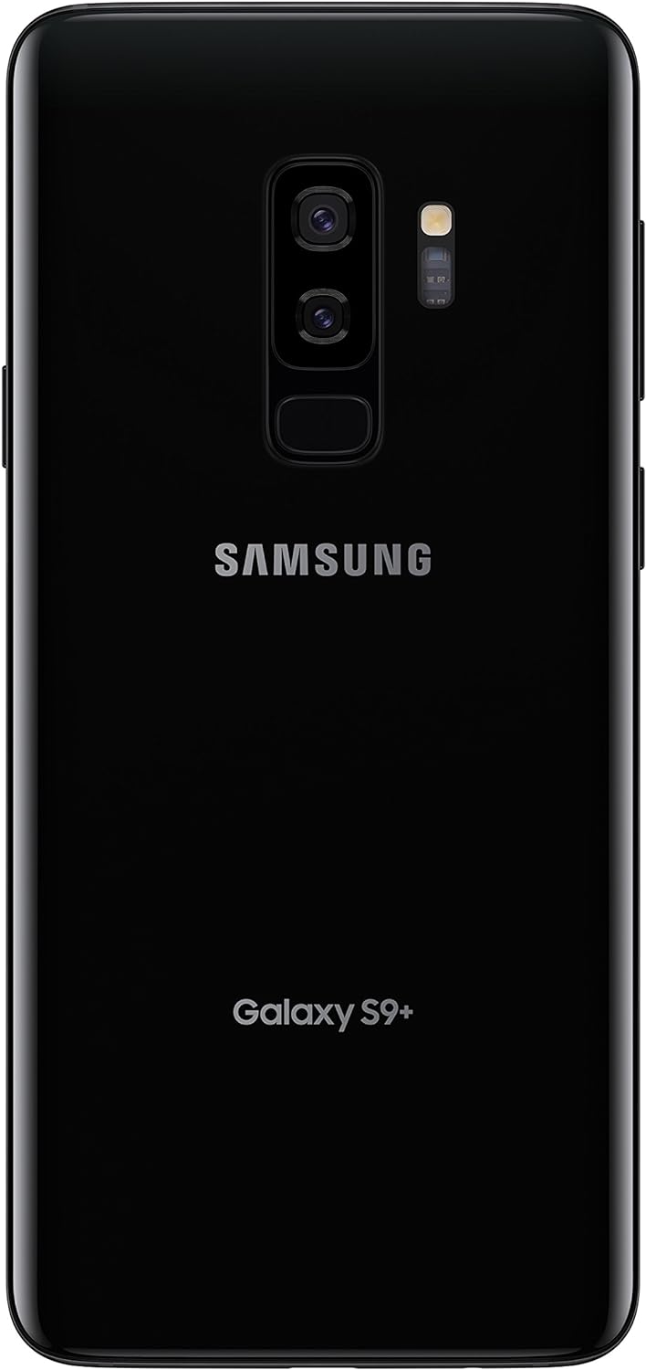 Samsung Galaxy S9 Plus (SM-G965F/DS) 6GB/128GB 6.2-inches LTE Dual SIM Factory Unlocked - International Stock No Warranty (Midnight Black)