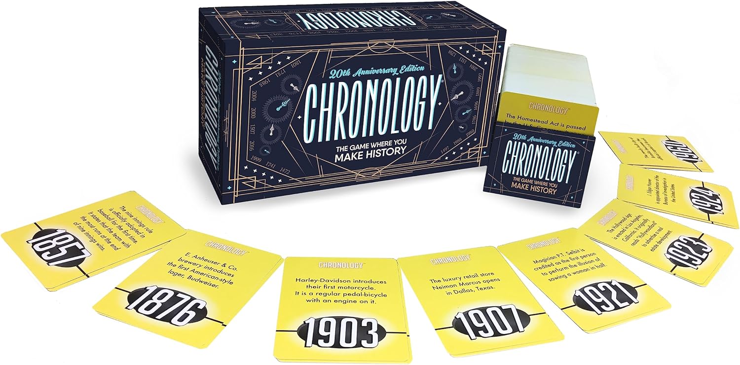 CHRONOLOGY - The Game Where You Make History - 20th Anniversary Edition, Blue1025