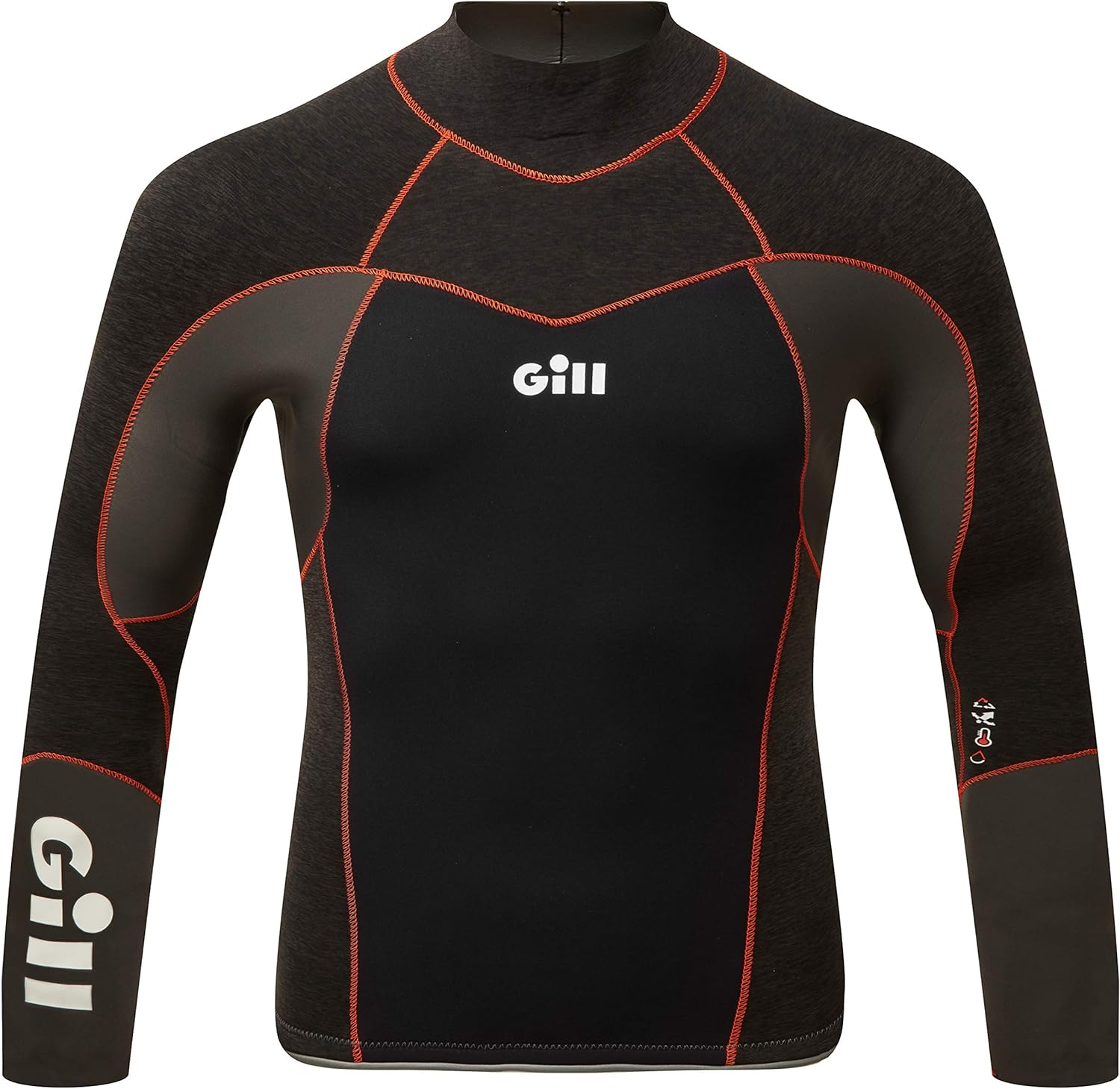 GILL Mens ZenTherm Thermal Neoprene Top for Watersports, Sailing, Boardsports, Stand Up Paddleboard, Kayaking, Windsurfing