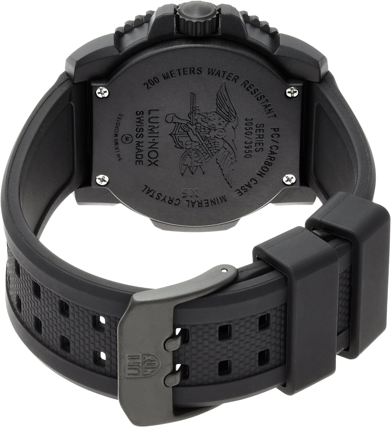 Luminox Men's Navy Seal Black/Black Rubber Watch