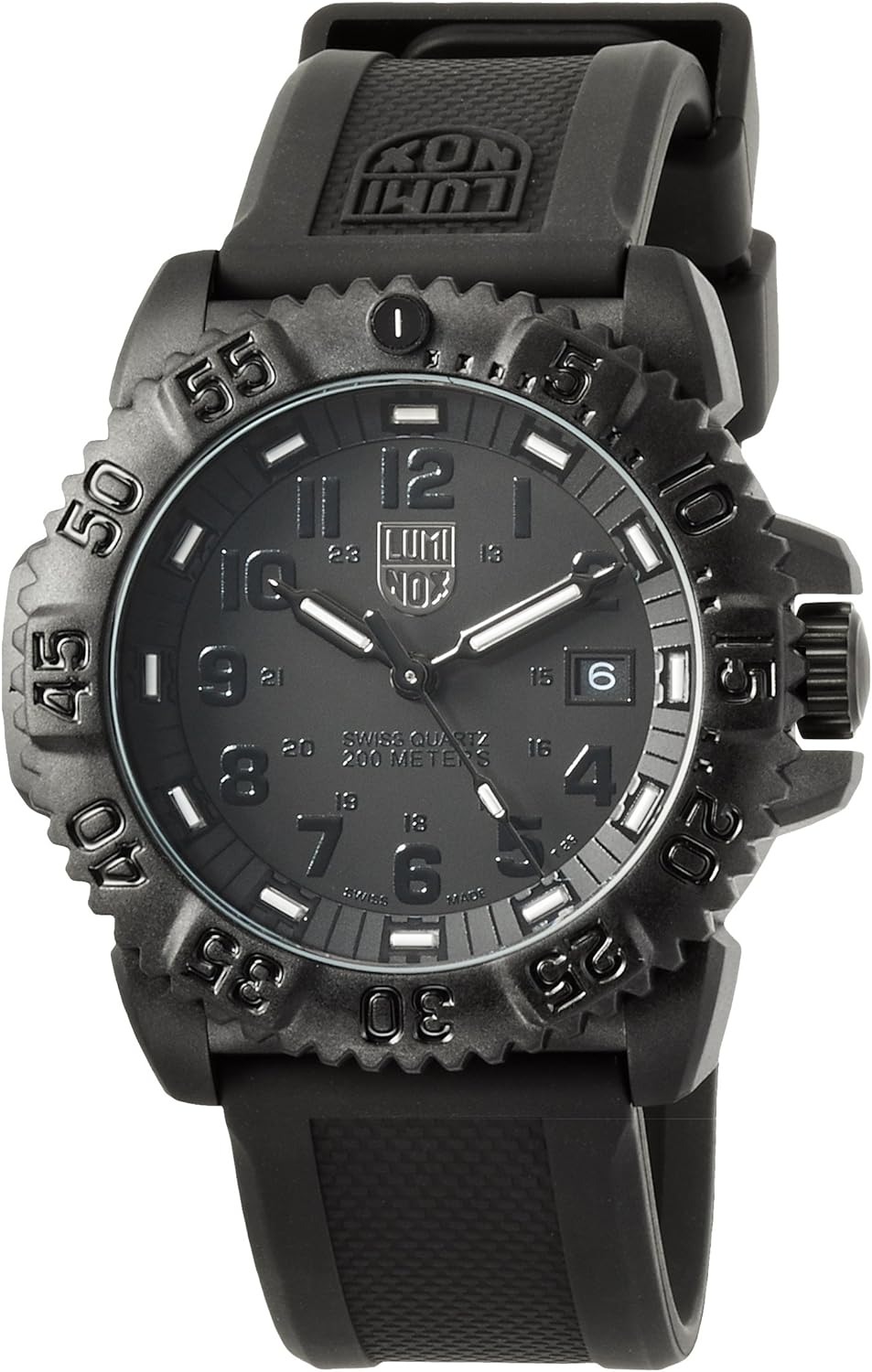 Luminox Men's Navy Seal Black/Black Rubber Watch