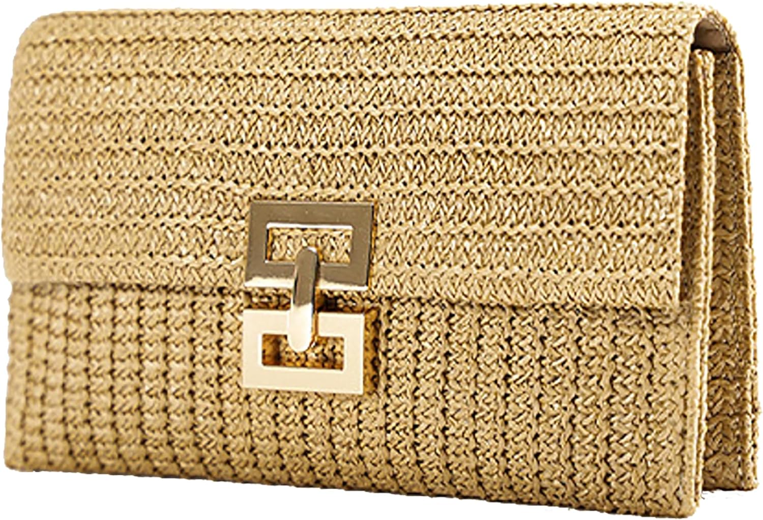 Avilego Straw Handbags for Women Straw Clutch Summer Bag Beach Bag Casual Straw Purses 2024