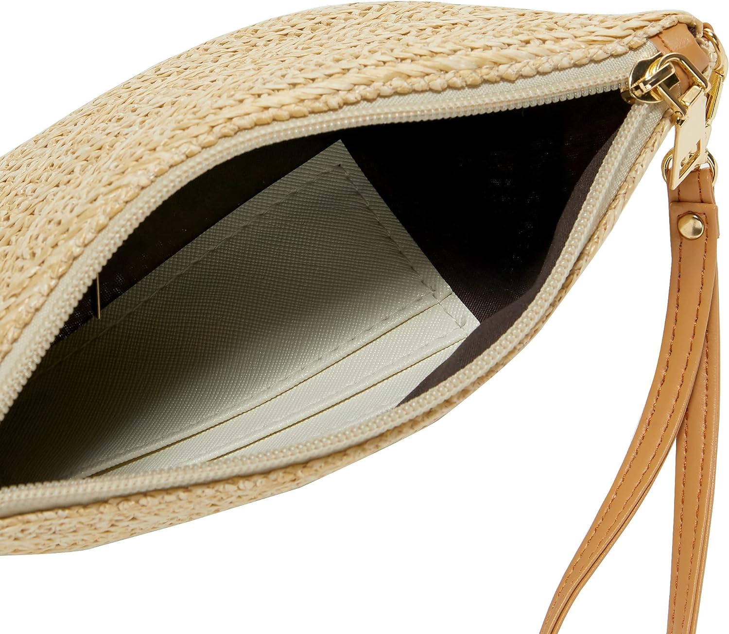 Crossbody Summer Bag for Women Beach Straw Purse with Strap